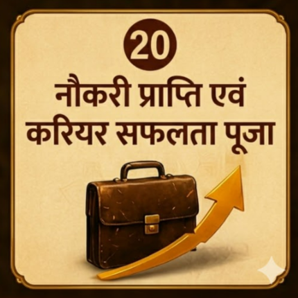 नौकरी प्राप्ति एवं करियर सफलता पूजा
